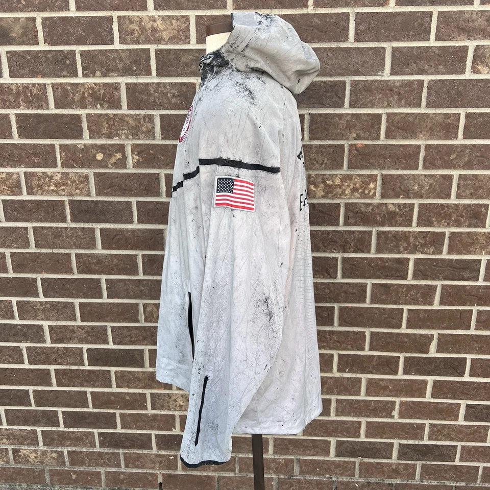 Nike 2012 USA Olympics Team Reflective Windrunner Medal Podium Jacket XXL 2XL - Image 2 of 4