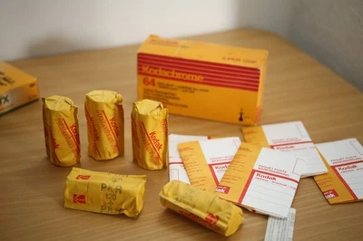 5X 120 Film Kodachrome 64 Daylight Pro-Pack - Ultra rare - Bild 1 von 3
