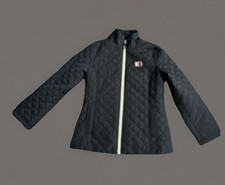 Tommy Hilfiger Women's Navy Blue Quilted Puffer Jacket Full Zip S