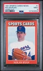 147404502 Nolan Ryan 1991 Sports Cards News #1 PSA 9