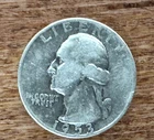 1953 D Washington Quarter 5.63 g Silver