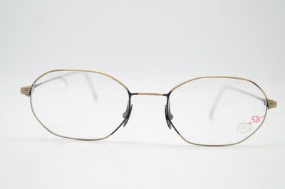 Vintage Brille Serge Kirchhofer 1076 Messing Eckig Brillengestell eyeglasses