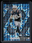 2025 Panini Mosaic Drake Maye Blue Reactive #28