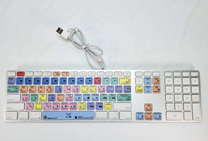 Clavier LogicKeyboard LKB MCOM4 AJPU FR Clavier Avid Media