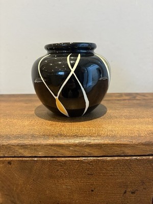 50er Jahre kleine Deko Vase von Anneliese Beckh für Zell Schmider Keramik
