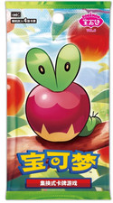 Pok�mon Gem Pack Vol 6 Simplified Chinese Booster Pack | Applin Flapple Diplin