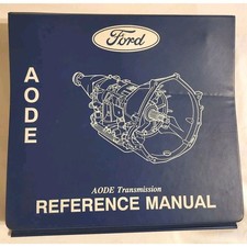 Ford Aode Transmission Diagnostic Reassembly Procedure Reference Manual Ford Aode Transmission Diagnostic Reassembly Procedure Reference Manual