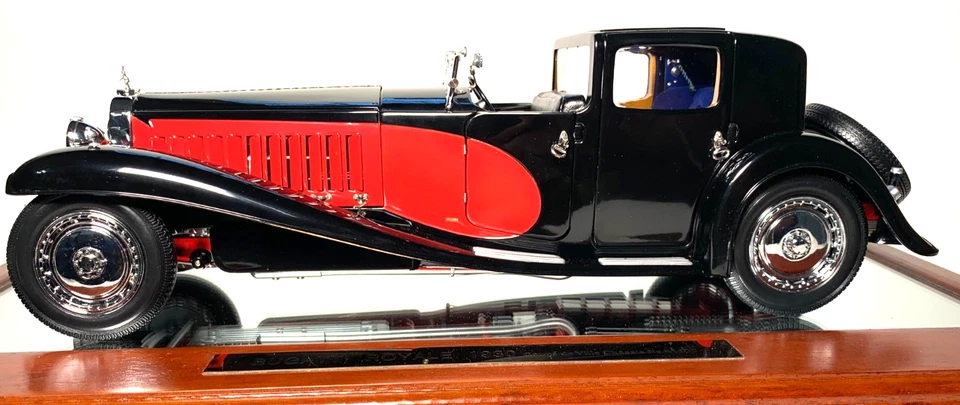 Bauer 1931 Bugatti Royale Coupe de Ville Chassis# 41100 scale 1:12 INV# 4888 - Image 3 of 4