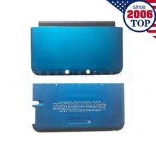 Replacement Housing Cover for 2015 Nintendo 3DS XL Top Bottom Shell Case Blue