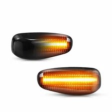 Pair For 2003-2006 Dodge Sprinter Dynamic Sequential LED Side Marker Light Lamp