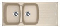 Lavello Franke Incasso 2 Vasche Con Gocciolatoio Reversibile Anthea Avena AZG621