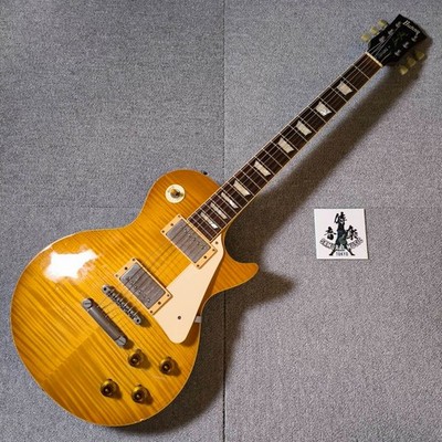 Burny Les Paul Standard Type Electric Guitar Sunburst Made In Japan Vintage*READ