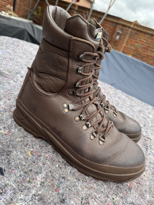 British Army Altberg Boots Brown Size UK 10 Good Condition #B135  UK