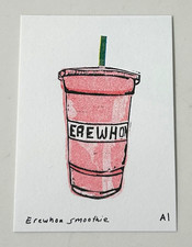 Mini estampado "Erewhon Smoothie" de Anastasia Inciardi