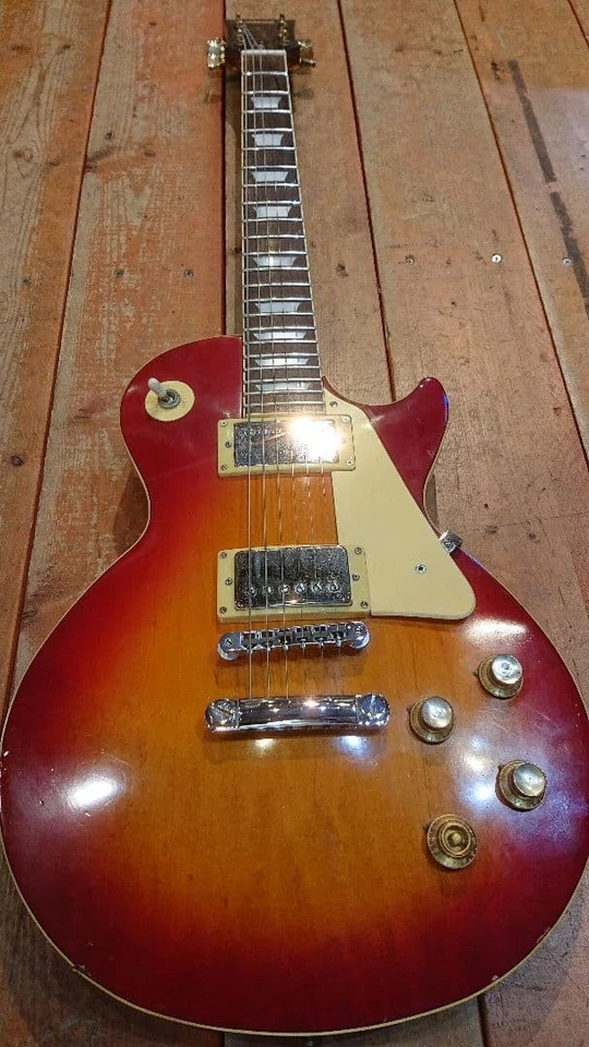YAMAHA SL380 Les Paul Sunburst Electric Guitar Used Product Shipping From Japan - image 2 of 4