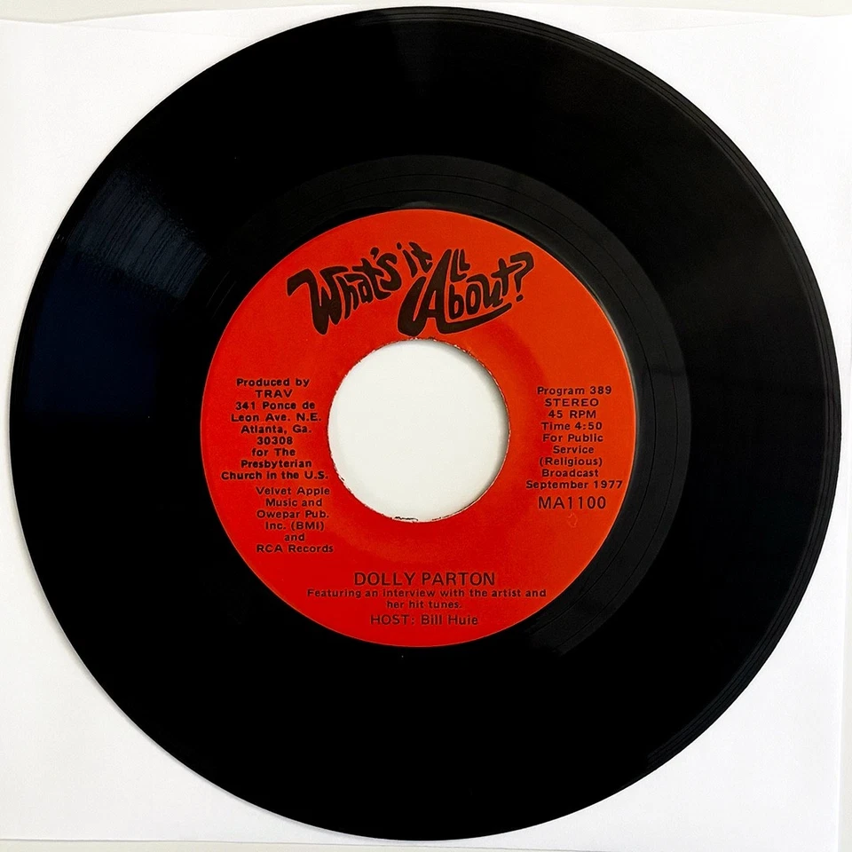 Interview 45 • DOLLY PARTON, BJ THOMAS "What's It All About?" Host Bill Huie, NM - Image 2 of 3