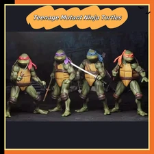 1990 Movie NECA Teenage Mutant Ninja Turtles  Action Figure Statue Model Toy