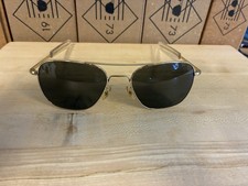American Optical AO Original Pilot Gold Bayonet 57 20 Original Glass Lenses