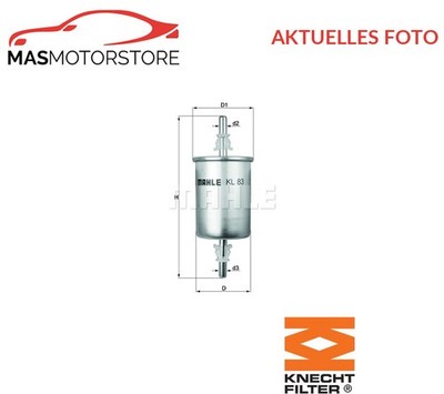 KRAFTSTOFFFILTER KNECHT KL 83 P FÜR LADA PRIORA,KALINA,GRANTA,110 1.6L,1.4L