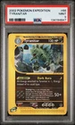 2002 POKEMON EXPEDITION TYRANITAR#66 PSA 9