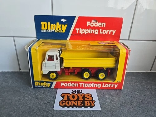 Vintage Dinky Toys Foden Tipping Lorry No 432 Boxed