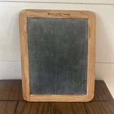 Vintage Double-Sided Chalkboard Made in Portugal 9.5 x 7.5