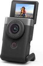 Canon PowerShot V10 Camera, Content Creator Compact Vlog Camera, Fixed 19mm