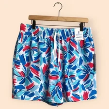 Chubbies NWT The Night Shows 5.5” Stretch Swim Trunks Shorts Colorful MENS XL