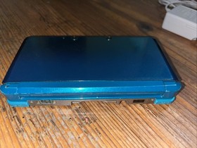 Nintendo 3DS Aqua Blue Handheld USA Console System CTR-001 w/ Pokemon Games