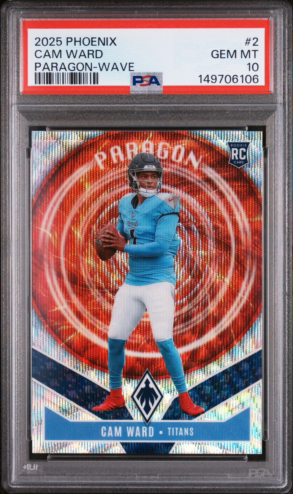 Cam Ward Panini Phoenix Paragon #2 Wave