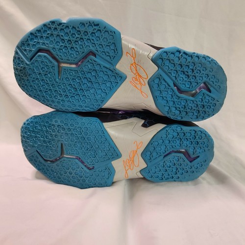 Nike LeBron 11 Mens Size 10 Summit Lake Hornets 2014 Basketball Shoes - Picture 7 of 12