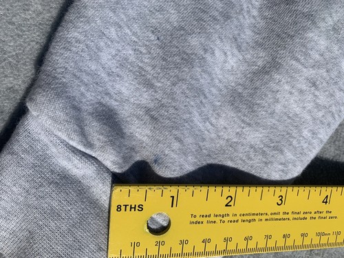 Kids Adidas Size Large Gray Blue Youth Pullover Sweater - Picture 9 of 11
