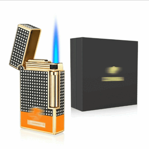Cigar lighters Torch Jet Flame lighter Jet Flames Cigar Lighter Gift Box - Picture 5 of 7
