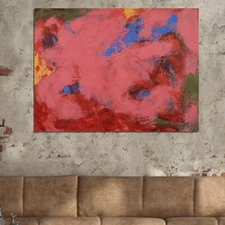 Mark Little original,painting,60”x48”Acrylic,Abstract, Modern,Action Extra Large