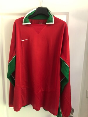 Portugal # Nike Langarmshirt Neu, zweifarbig, schick