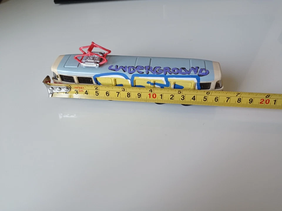 TRAM Tatra T3 Car Toy Metal USSR SOVIET 1:87 . length 7"/17cm - Image 3 of 4