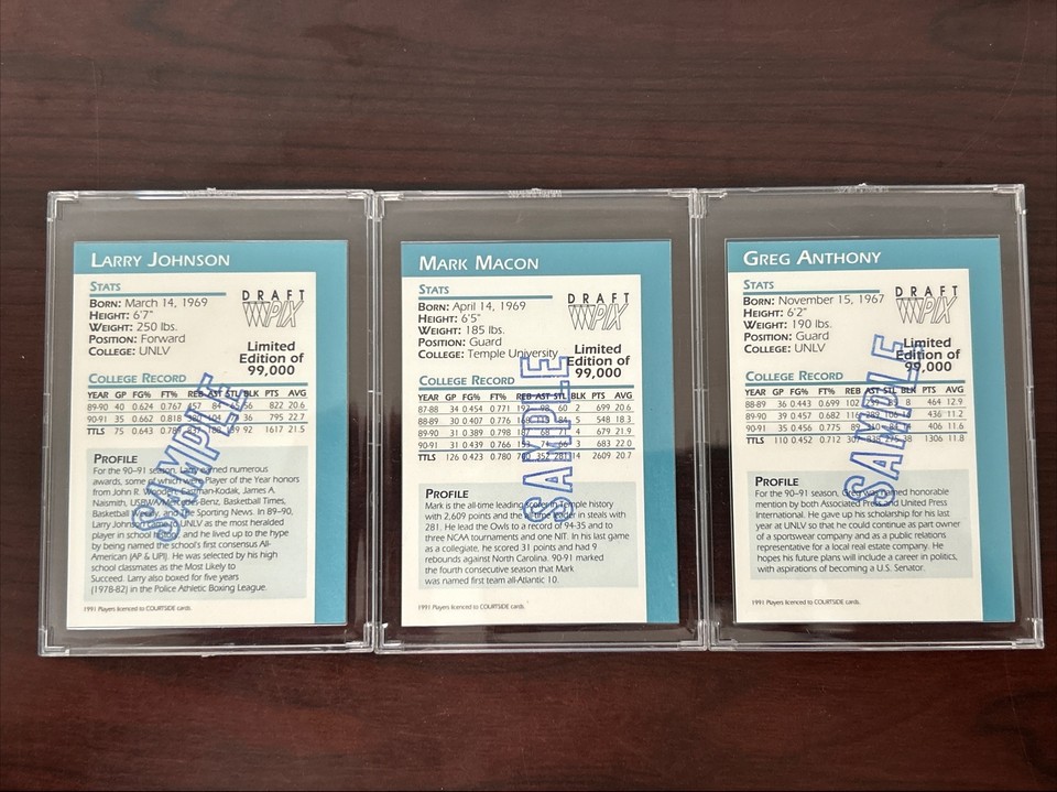 rare-sample-1991-courtside-premier-limited-edition-3-card-hologram-set