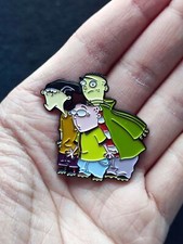 Cartoon Characters Surprised 1.5" Pin Metal Enamel Badge