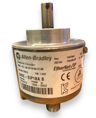 アイーダ Allen-Bradley 842E-SIP2BA Absolute Encoder EtherNetIP, For Parts