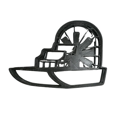 AIRBOAT SWAMP BOAT COOKIE CUTTER MADE IN USA PR5504