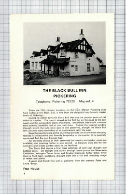 Black Bull Inn Pickering Peter Booth Ashdale Hotel Helmsley James Rivis Ausschnitt