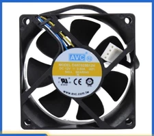 AVC DS07025B12H 12V 0.5A 7025 7cm 4-pin  Cooling Fan