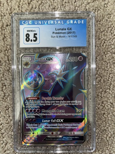Lunala-GX graded CGC 8.5 for sale on eBay