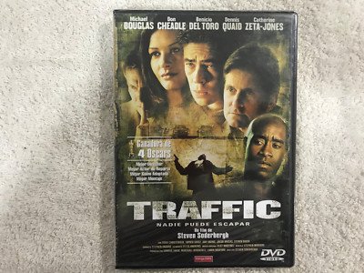 Traffic DVD Niemand Kann Entkommen 4 Oscars Michel Douglas Benicio Del Toro Neu