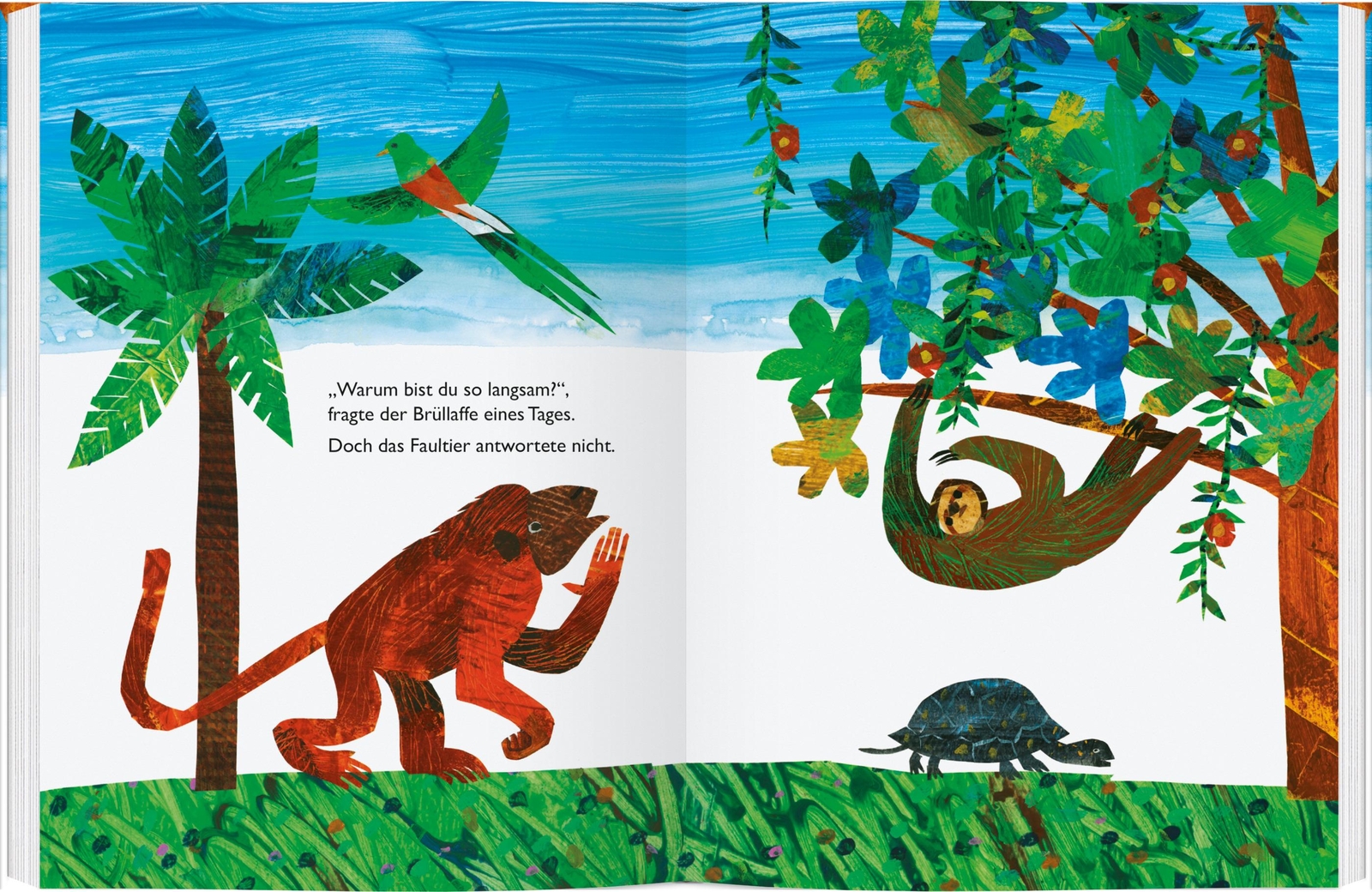 Thumbnail - Ganz, Ganz Langsam, Sagte Das Faultier Eric Carle