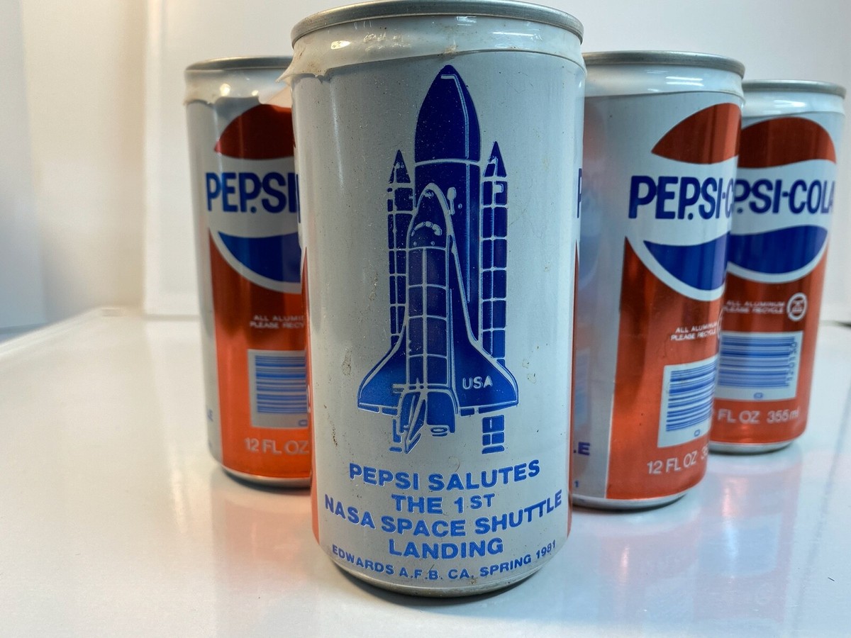 VINTAGE 1981 PEPSI 6 PACK SALUTES THE 1ST NASA SPACE SHUTTLE! | eBay