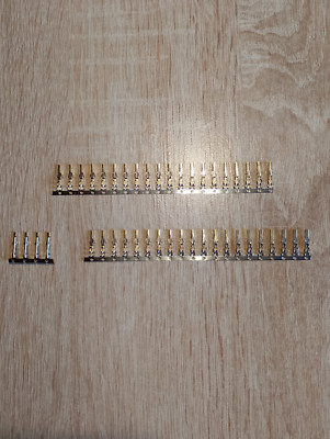 15-X Molex Mini-Fit Stecker Crimpkontakte niedrige Version Female 4,2mm Halbgold