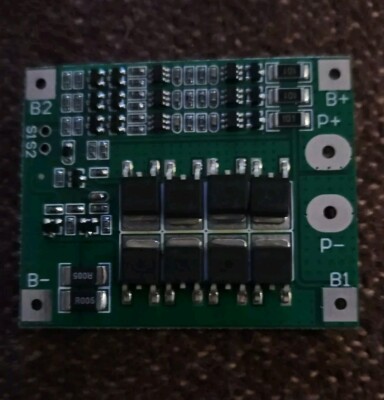3S 25A 18650 Li-ion Lithium Battery BMS Protection PCB Board 12.6V With Balance