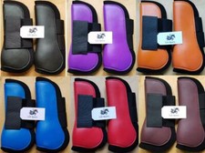 Horse Tendon Boots Brushing Support Boots Jumping Front Open Equestrian Medicine