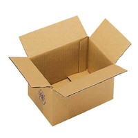 20 Faltkartons 1-Wellig 17,5 X 16,0 X 14,7Cm Versandkarton Faltschachtel - Braun